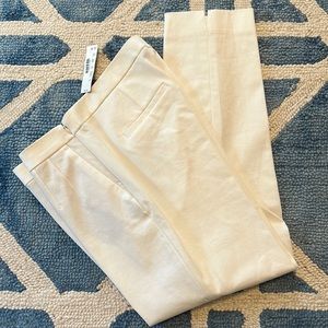 J. Crew Cream Ankle Pants